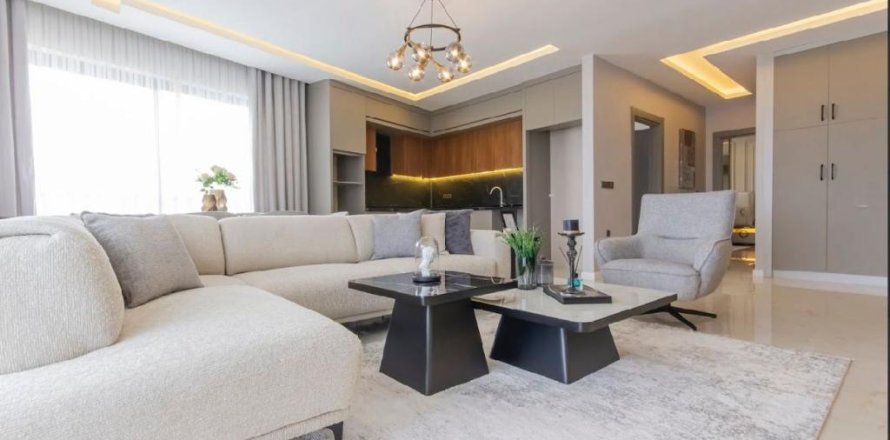 Квартира с 3 комнатами в Аланья, Турция №117326
