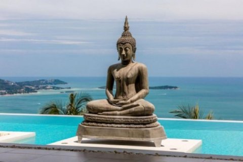 4 bedrooms Villa on the Chaweng Beach, Thailand No. 95944 1