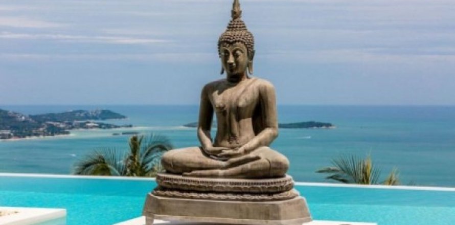 4 bedrooms Villa on the Chaweng Beach, Thailand No. 95944