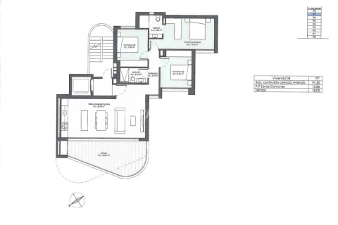 Пентхаус с 3 спальнями в Tan Chanh, Вьетнам №89789 25