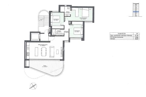 Пентхаус с 3 спальнями в Tan Chanh, Вьетнам №89789 21