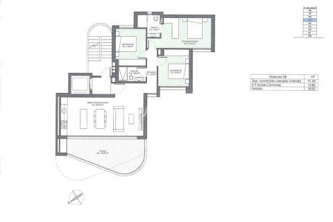 Пентхаус с 3 спальнями в Tan Chanh, Вьетнам №89789 23
