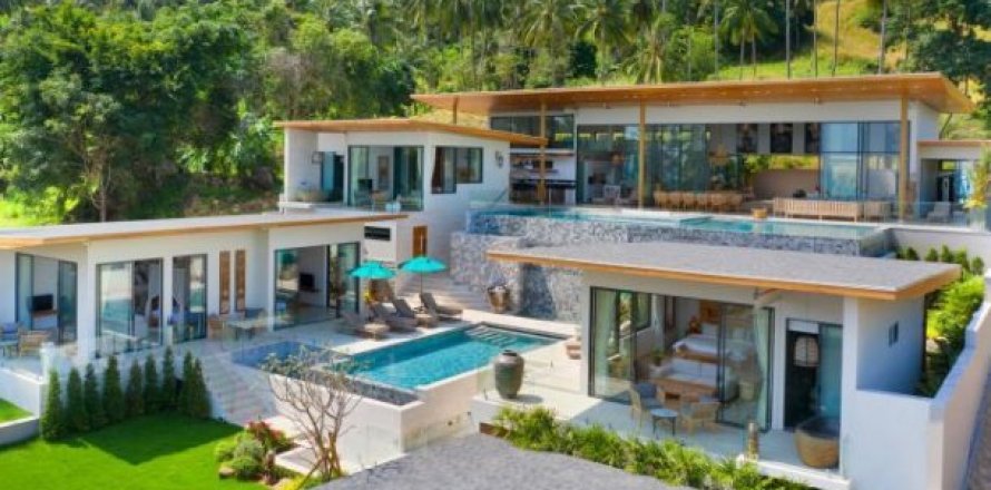 6 bedrooms Villa on the Chaweng Beach, Thailand No. 96219