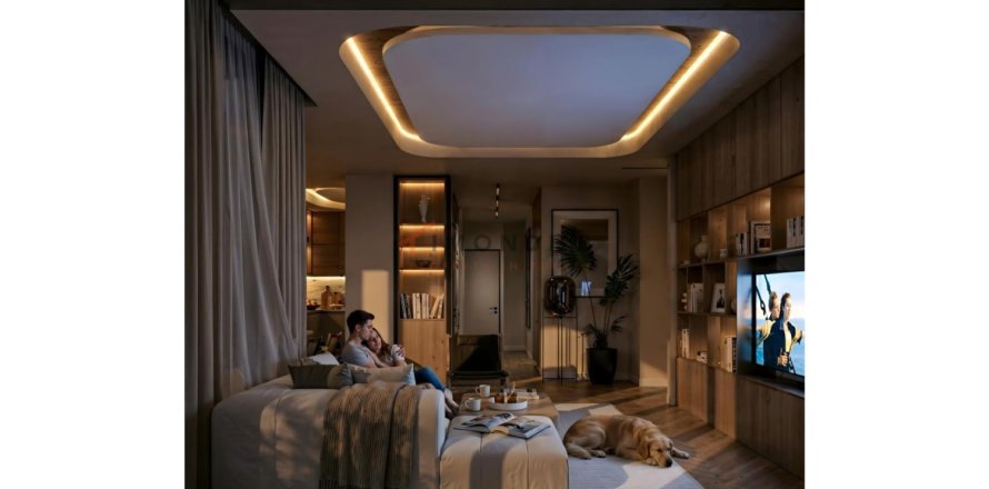 Квартира с 3 спальнями в Анталья, Турция №121248