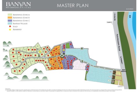 Вилла с 3 спальнями в Хуа Хин, Таиланд №205 30