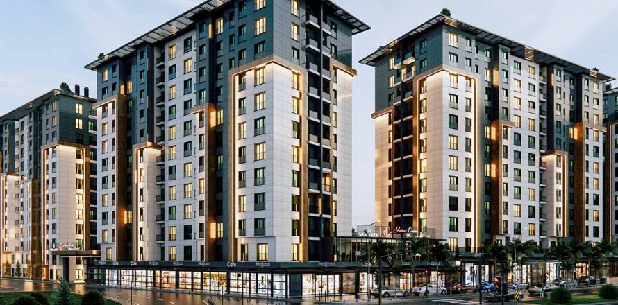 Квартира с 5 комнатами в Стамбул, Турция №110185