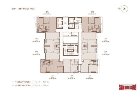 2 bedrooms Apartment in Bangkok, Thailand No. 96017 14