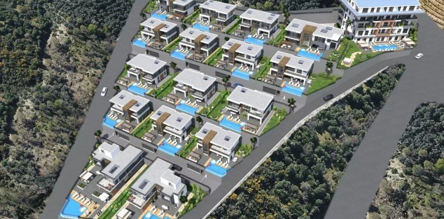 3 dormitorios Villa en Alanya, Turkey No. 60732