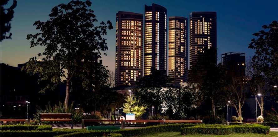 Квартира с 3 спальнями в Стамбул, Турция №114358