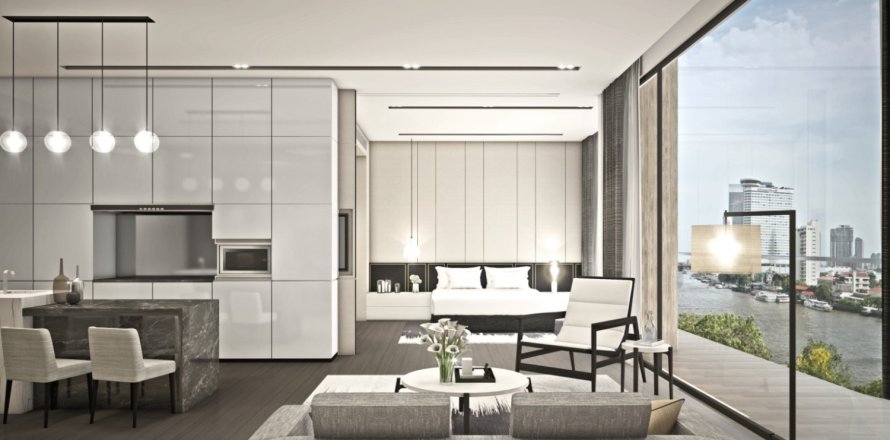 Кондоминиум  с 1 спальней в Бангкок, Таиланд №320