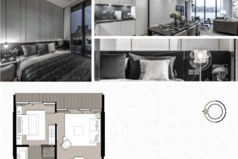 Кондоминиум  с 1 спальней в Бангкок, Таиланд №320 2