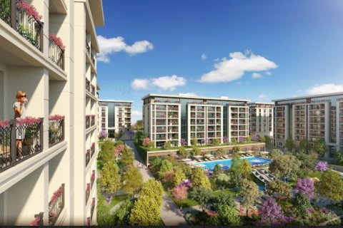 Квартира с 3 спальнями в Эсеньюрт, Турция №122808