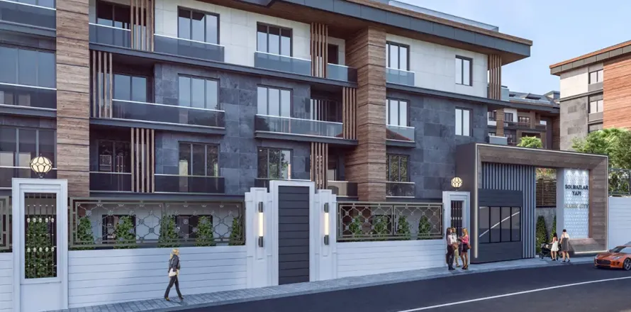 7 rooms Apartment in Istanbul, Turkey No. 110363