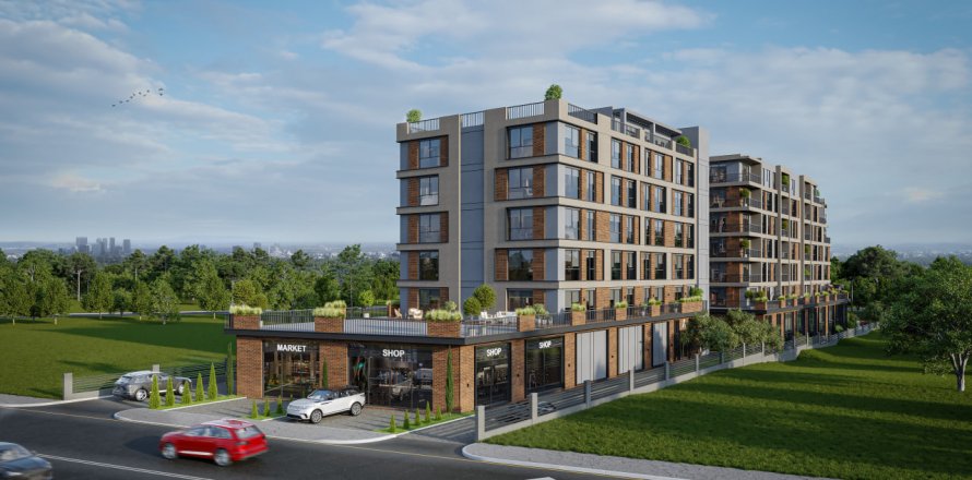 Квартира с 2 спальнями в Кючюкчекмедже, Турция №121426