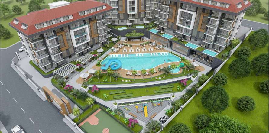 3 chambres Penthouse à Kestel, Turkey No. 12078