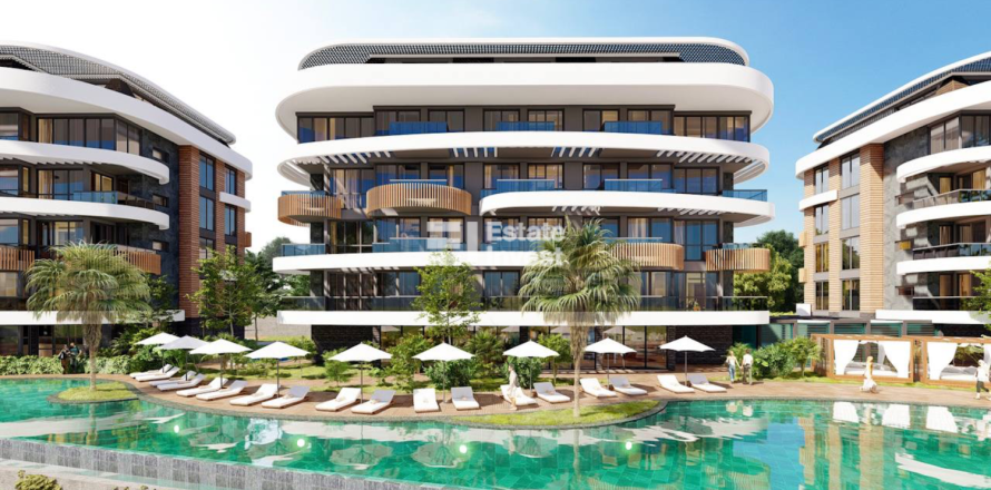 2 chambres Appartement à Alanya, Turkey No. 65259