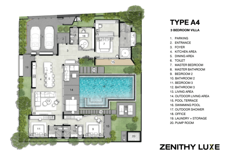 3 bedrooms Villa in Bang Tao, Thailand No. 1202 10