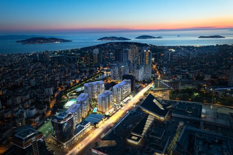 Квартира с 3 спальнями в Малтепе, Турция №116121