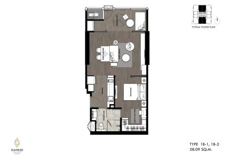 1 bedroom Condo  in Bangkok, Thailand No. 2146 13