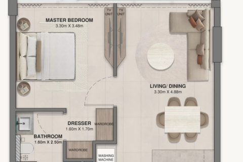 1 dormitorio Apartment en Can Tho, Vietnam No. 88710 17