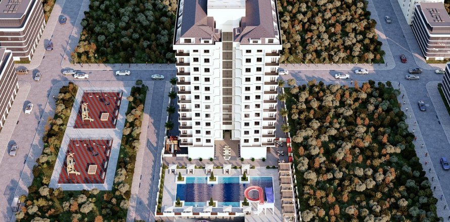 Квартира с 2 спальнями в Аланья, Турция №87854