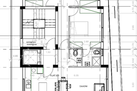 Пентхаус с 3 спальнями в Лимассол, Кипр №80077 3