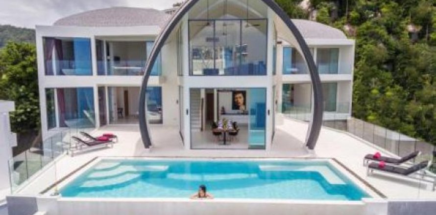 6 bedrooms Villa on the Chaweng Beach, Thailand No. 95972