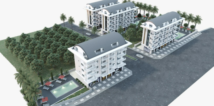 2 bedrooms Apartment in Avsallar, Turkey No. 11817