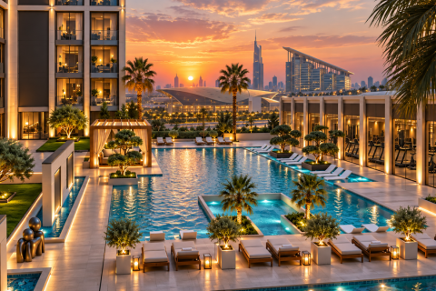 1 dormitorio Apartment en Dubai, UAE No. 128910