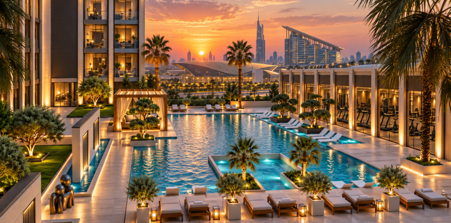 1 dormitorio Apartment en Dubai, UAE No. 128910