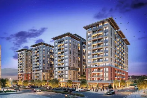 3 rooms Apartment in Istanbul, Turkey No. 92409