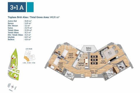 3 dormitorios Apartment en Chau Doc, Vietnam No. 78777 13