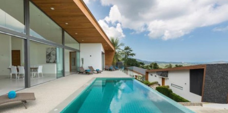 4 bedrooms Villa on the Ko Samui, Thailand No. 96621