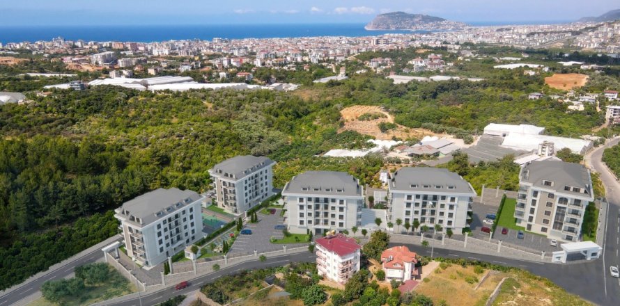 4 dormitorios Penthouse en Oba, Turkey No. 13740