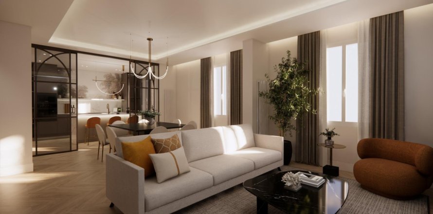 3 bedrooms Apartment in Madrid, Spain No. 124682