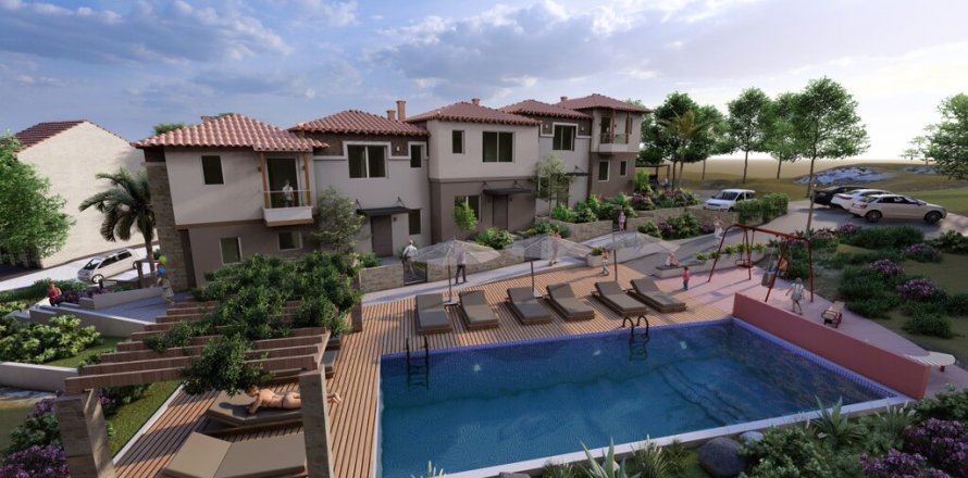 3 chambres Maisonnette à Chalkidiki, Greece No. 55083