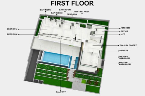 5 bedrooms Villa in Limassol, Cyprus No. 107023 6