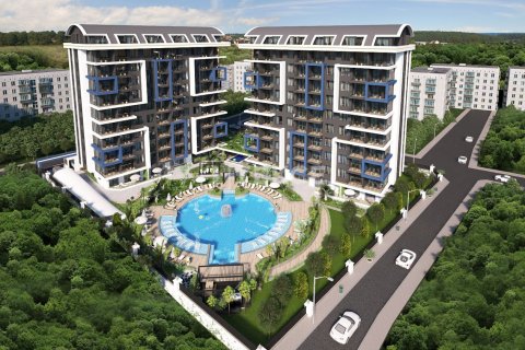 Квартира с 4 спальнями в Аланья, Турция №75231