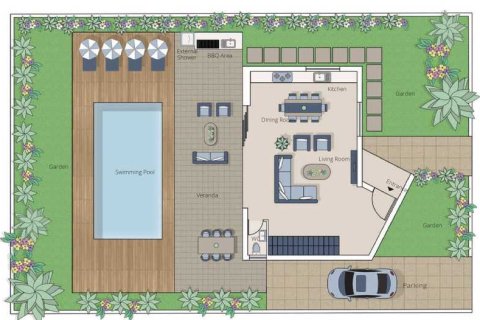 3 bedrooms House in Limassol, Cyprus No. 39616 3