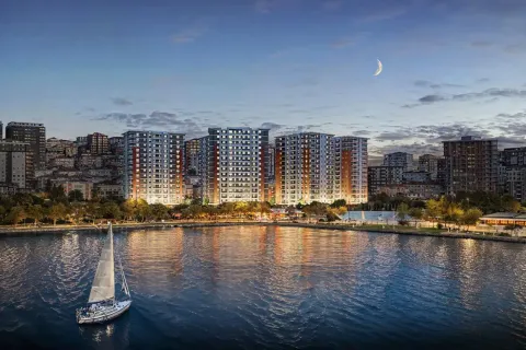 Квартира с 3 комнатами в Стамбул, Турция №112861