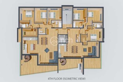 3 dormitorios Penthouse en Germasogeia, Cyprus No. 64144 2