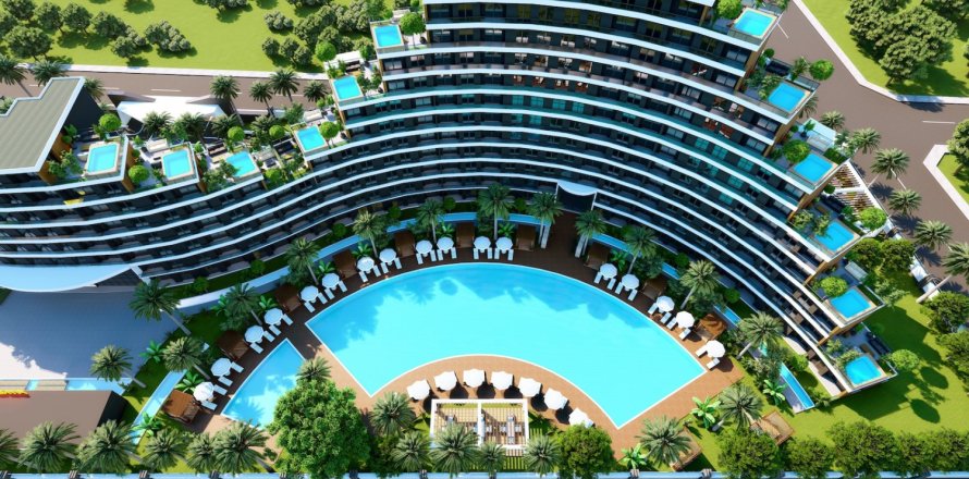 2 chambres Appartement à Antalya, Turkey No. 124903