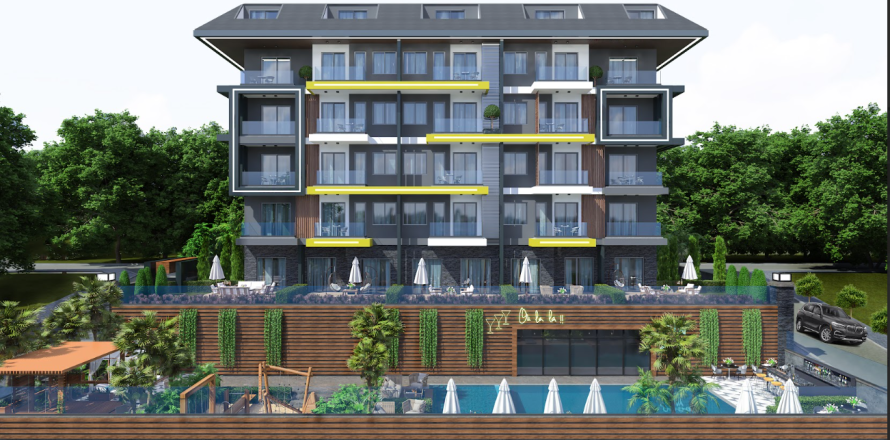 3 dormitorios Penthouse en Kestel, Turkey No. 13106