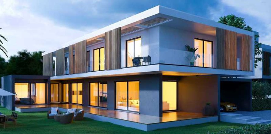 Вилла с 4 спальнями в Пафос, Кипр №30393