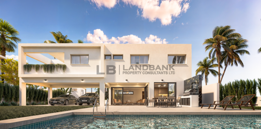 Вилла с 4 спальнями в Айя Напа, Кипр №73353