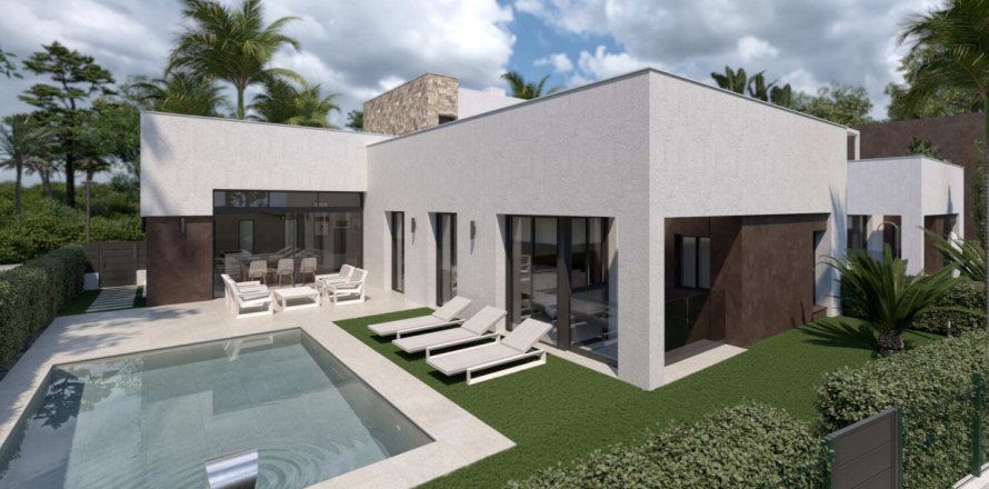 Вилла с 3 спальнями в Торре-Пачеко, Испания №112424