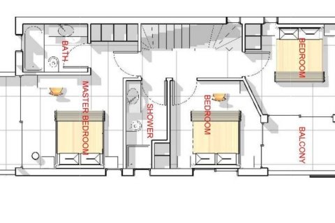 3 chambres House à Pegeia, Cyprus No. 37192 1