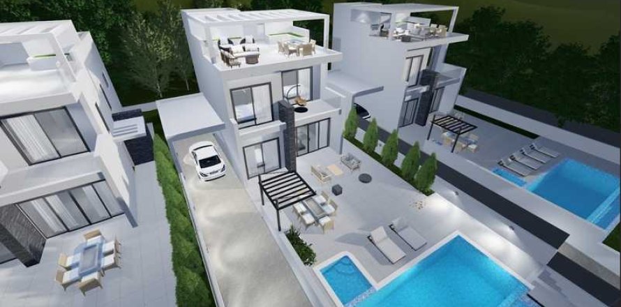 4 bedrooms Villa in Geroskípou, Cyprus No. 69949