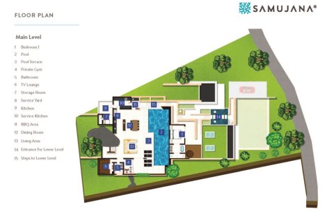 4 bedrooms Villa in Ko Samui, Thailand No. 263 17