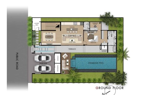 3 bedrooms Villa in Layan Beach, Thailand No. 1045 15